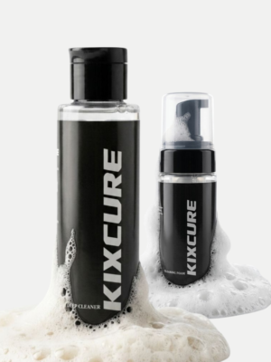 Kixcure Shoe Cleaning Foam Kit | 150ml Foam + 100ml Deep Cleaner + Brush + Towel