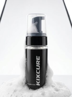 Kixcure Shoe Cleaning Foam Kit | 150ml Cleaning Foam + Brush + Towel