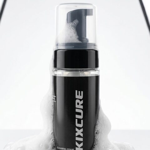 Kixcure Shoe Cleaning Foam Kit | 150ml Cleaning Foam + Brush + Towel
