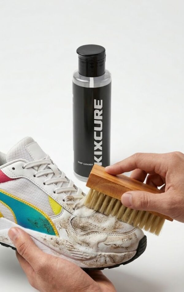 Kixcure Deep Cleaner Kit for Shoes | Deep Shoe Cleaner + Brush + Towel